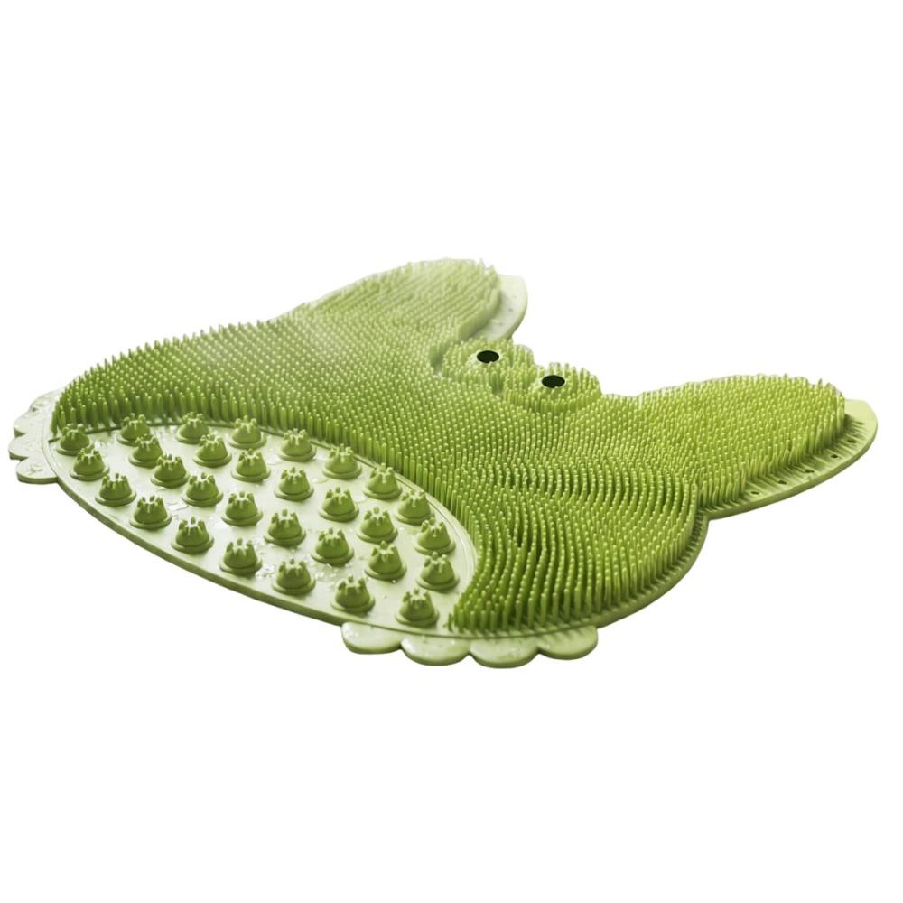 Crab Shape Shower Foot Scrubber Mat Cartoon Magnet Bead Massage Shower Pad Comfortable Creative Non-slip Bath Rug