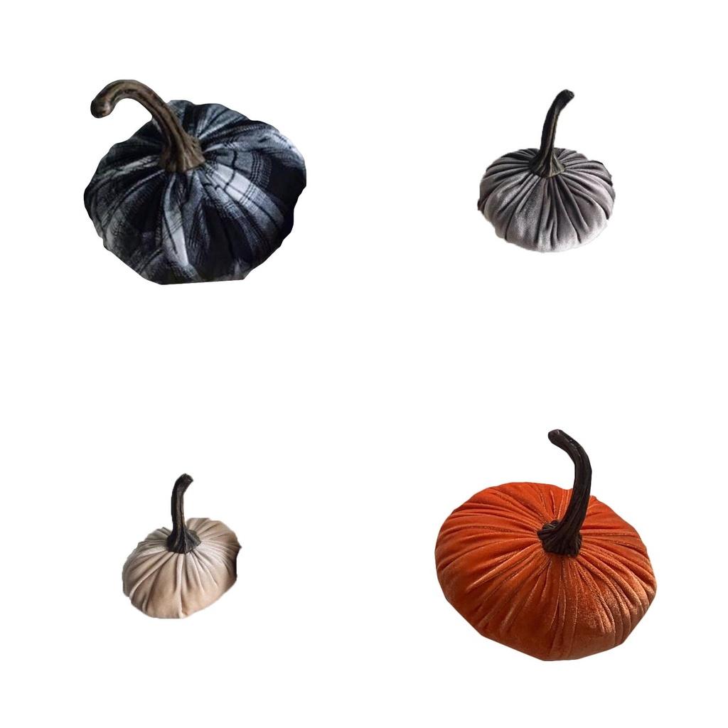 Soft And Comfortable Velvet Pumpkin Throw Pillows For Perfect Holiday Decor
