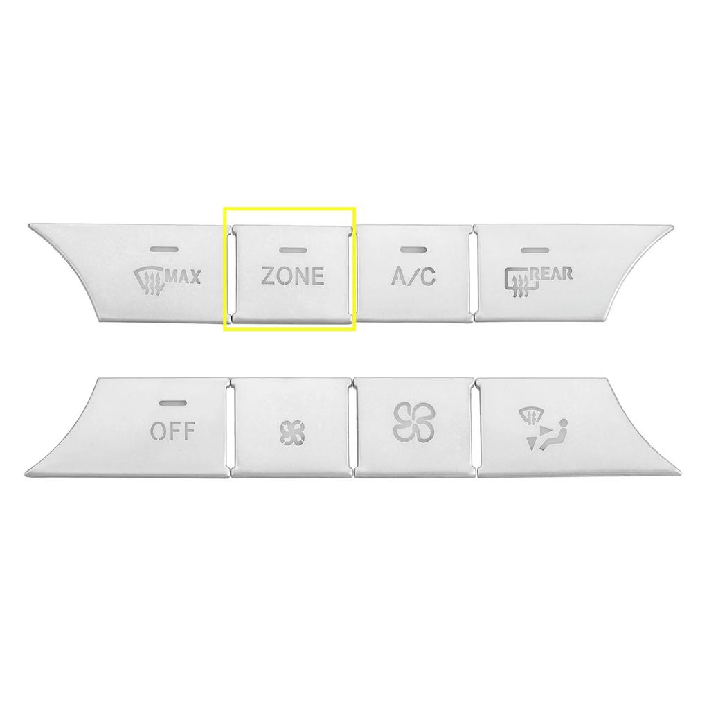 Car Console AC Media Volume Buttons Sequins Cover Trim Sticker For Fit Mercedes Benz C CLS GLK Class W204 X204 Auto