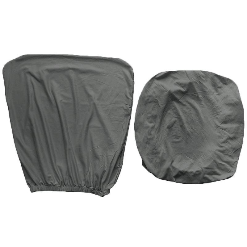 Elastisches Stuhl- und Hockerbezug-Set für Bürodrehstühle