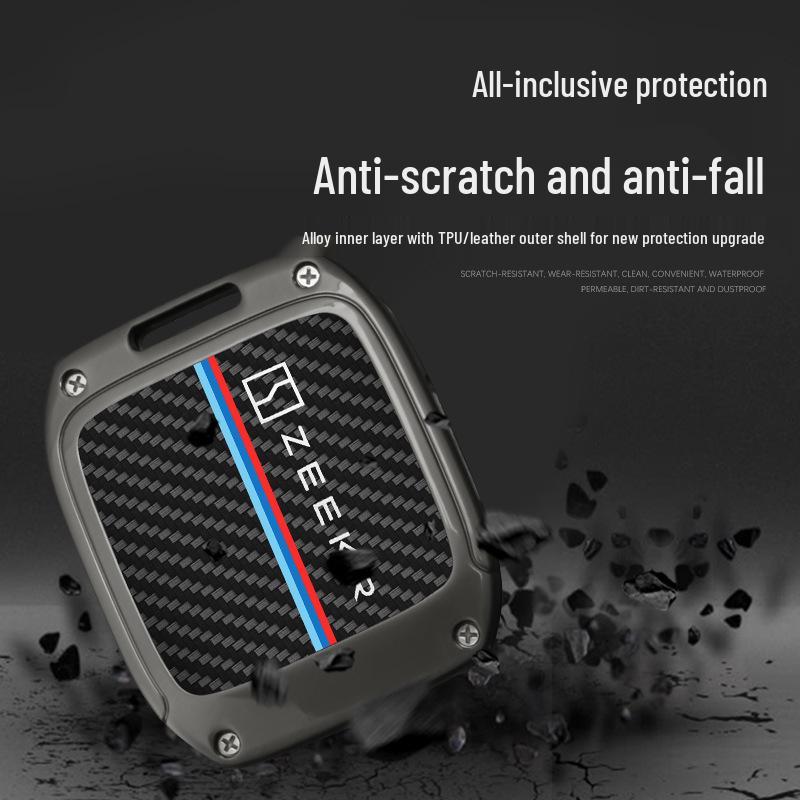 Zeekr Car Key Case: Compatible with Zeekr 001, 007GT, 009 - Protective Remote Shell