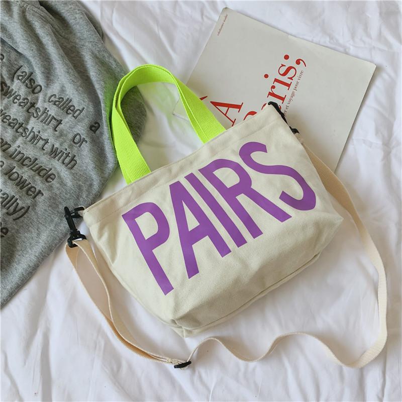 

Stylish Korean Children s Canvas Bag For Autumn With Colorful Design And Spacious 5l Capacity OffWhite