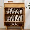 Shoe Cabinet Storage Box No Need To Install Shoe Rack Slippers and Shoes Organizing Box Drawer-type Plastic
