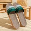 Linen Shoes, Slippers, Thick-soled Straw Sandals, Indoor