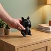 3pcs Animal Crafts French Bulldog Statue Decorations Dog Ornaments  Coffee Table