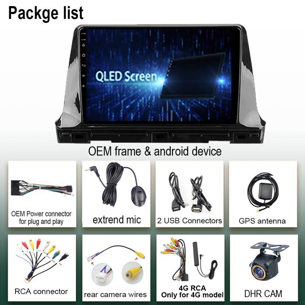 For Kia Seltos SP2 2019 2020 - 2025 Android 13 Multimedia QLED Navigation Video iPhone Wireless Carplay GPS Sony Cam DSP 5G WIFI