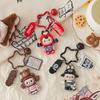 Keychain Cute Bag Pendant Mobile Phone Chain Resin Doll Pendant Color Schoolbag Pendant
