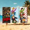E-Eddsworlds dessin animé mignon anime Serviette Plage Séchage Rapide Douce Serviettes Piscine Cadeau pour Voyage Salle de Sport Douche Camping sports