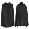 Halloween Grim Reaper Vampire Witch Black Cape - Adult & Child Single Layer Cloak