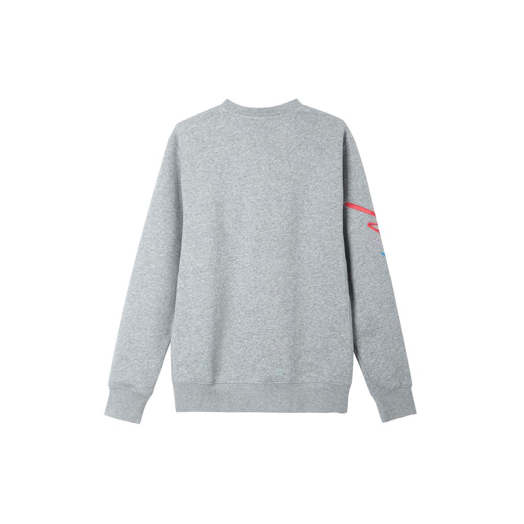 Nike Club Fleece Embroidered Logo Crew Neck Sweatshirt Men Tops Grey FB7476-063