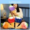 Fruit Ice Cream Stuffed Toy Children Performance Prop Throw Pillow Dolls Gifts