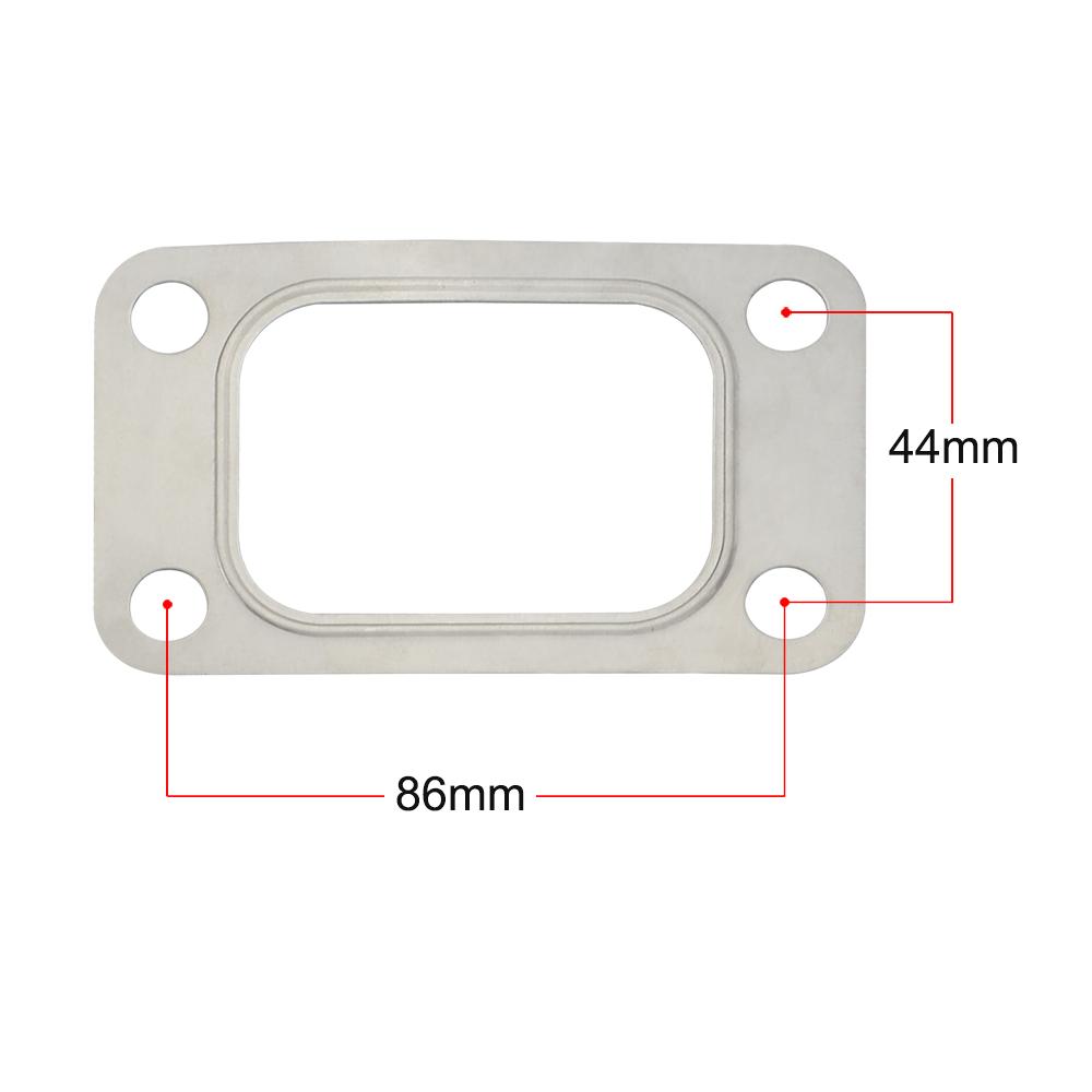 5 Pieces T3 T34 T35 T38 GT35 GT35R Turbo Turbine Inlet Manifold Gasket 304 Stainless Steel 4801