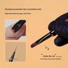 Dual-Ended Nail Art Brush: Multi-Purpose Liner & Round Head Builder with Japanese Base Coat.