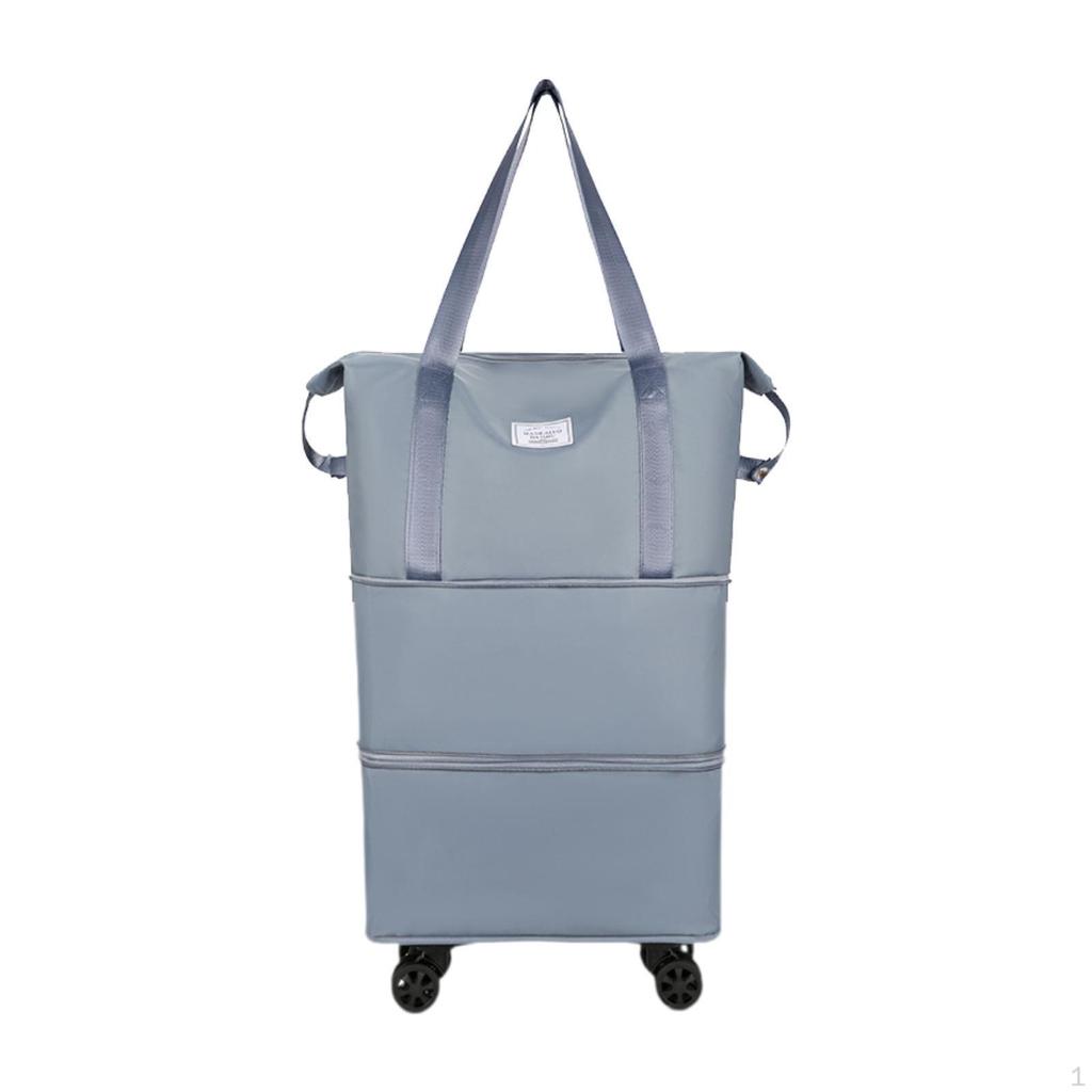 Compact Travel Duffel Bag with Wheels for Easy Transport