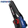 NANWEI Motosierra eléctrica de 8 pulgadas 5800 rpm, Velocidad 8 m/s, Presión manual