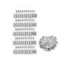 100Pcs Farm Equipment Cow Ear Tag Card 001-100 Numbers Pig Sheep Ear Sign Cattle Ear Marker  Cow