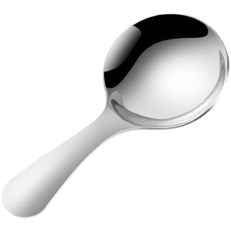 Nerezová naběračka na zmrzlinu s krátkou rukojetí