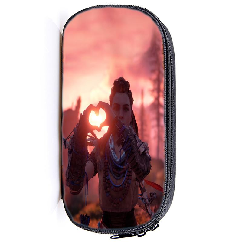 Horizon Forbidden West Pencil Case Estuches School Pencil Box Pencilcase Pencil Bag School Supplies Stationery Make Up Bag