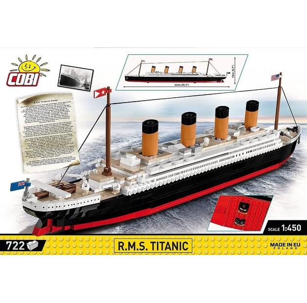 Plastic Constructor COBI Historical Collection R.M.S.Titanic COBI-1929