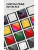 Graffiti 4" Smart Scene Switch: Multifunctional Central Control & Mobile Dimming Panel