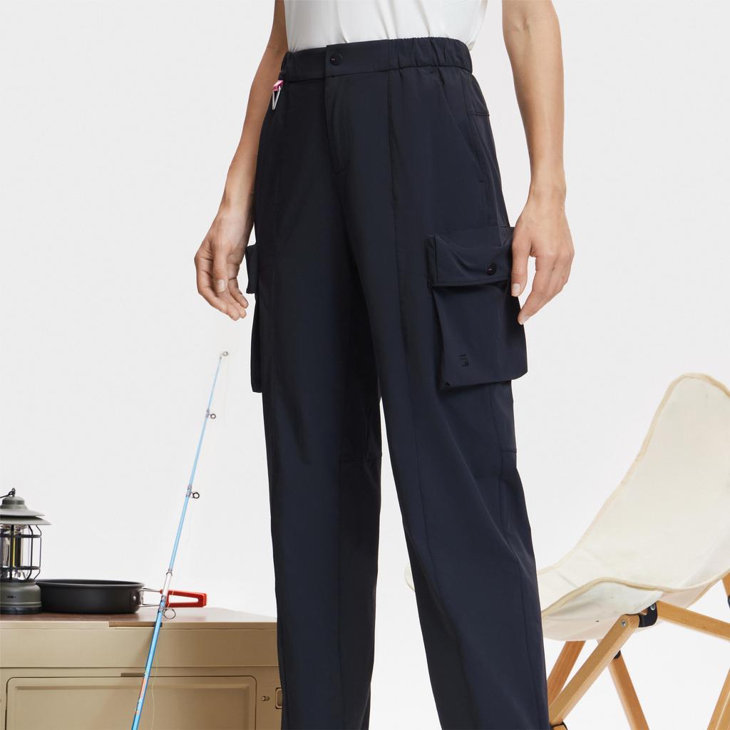 New FILA Casual Pants Women's Black A11W427802FBK