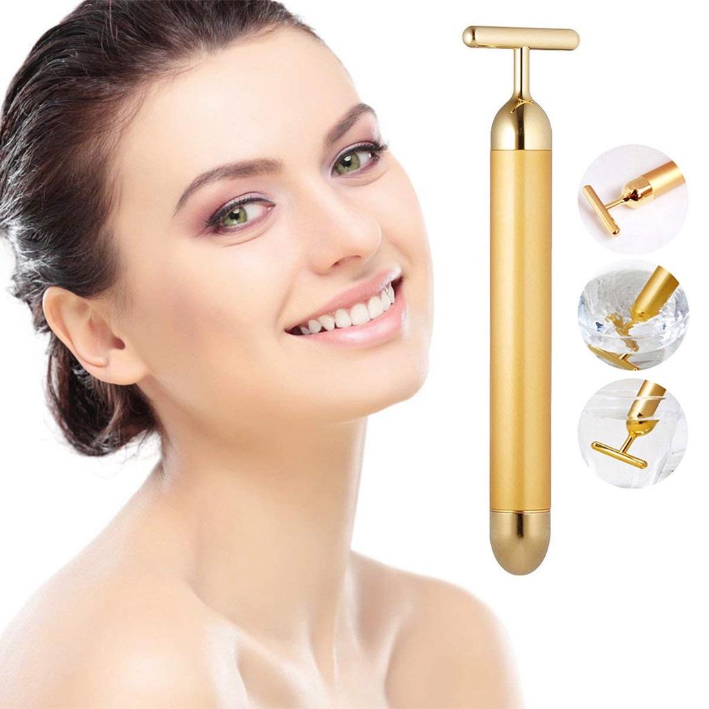 High Quality Facial Massage Stick Electric  Massage Beauty Tools Gift Portable