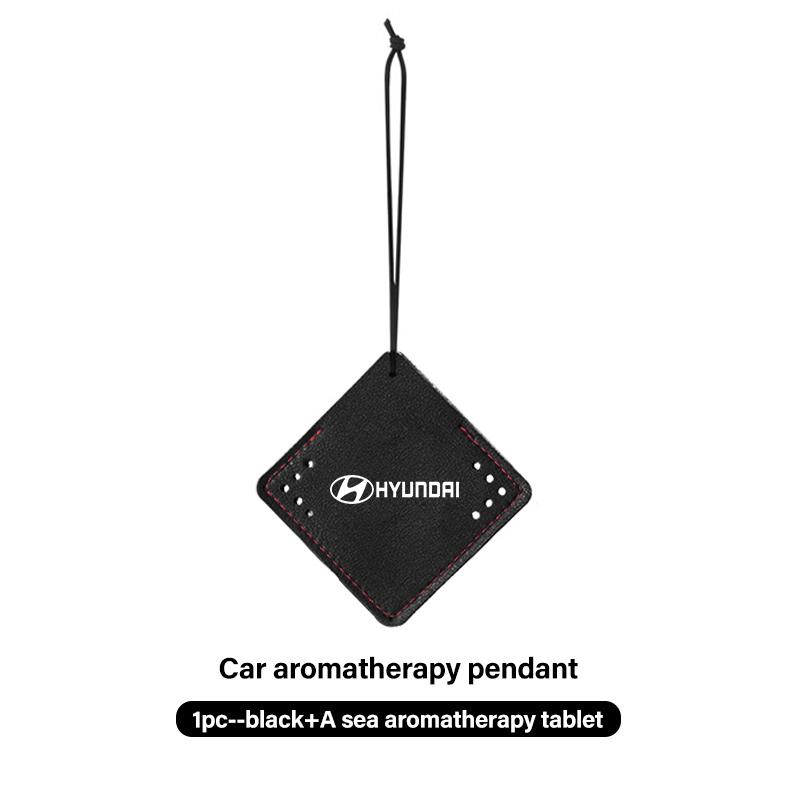 Car Air Freshener Hanging Aromatherapy Fragrance Tablets For Hyundai NLINE I30 I20 Venue Tucson Kona IX35 I40 IX20 Tiburon R5