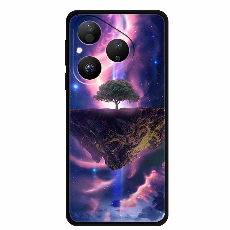 Colorful Case For Huawei Pura 80 Case Cartoon Animal Silicone Black Soft Cover for Huawei Pura 80 Case Protective Bumper Pura80