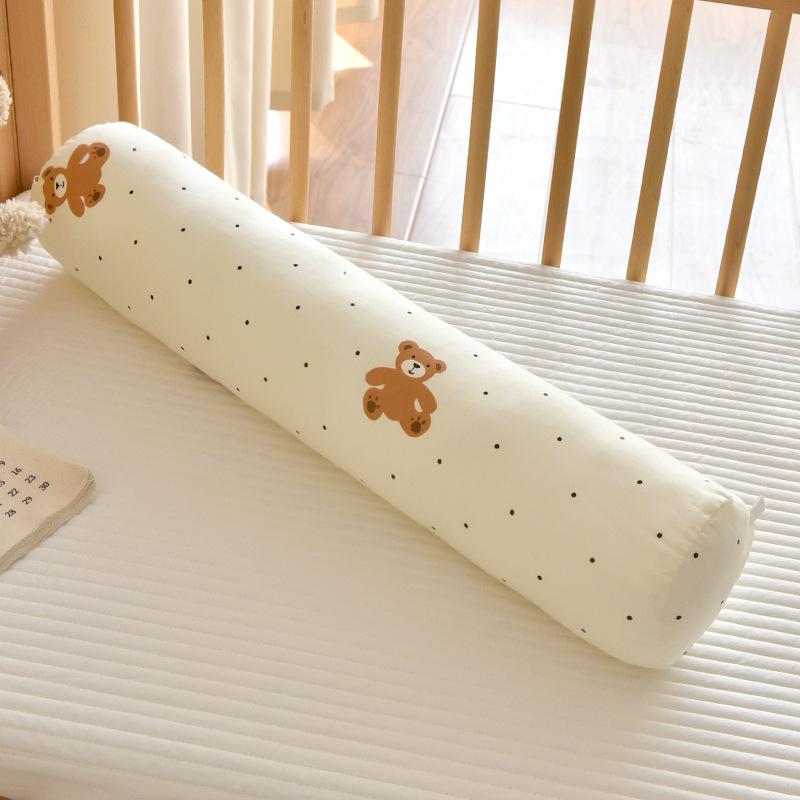 60cm Roztomilý Kreslený Novorozenecký Mantinel Měkká Bavlna Kojenecký Dětský Komfortní Polštář Antikolizní Měkký Sloup Polštář Pro Ochranu Batolete