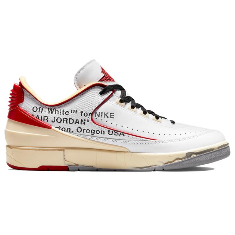 Jordan 2 Retro Low Sp Off White White Red Jordan DJ4375-106