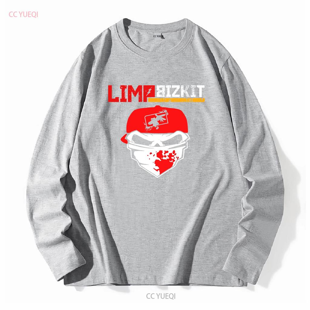 Limp Bizkit Rock Band Black T Shirt HT85827 Long Sleeves Vintage Washed Stylish Graphic Comfortable Stretched Soft Fashion
