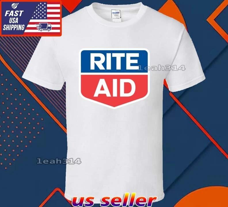 New Shirt Rite Aid Logo T-Shirt Funny American Usa Unisex Size S-5XL XL