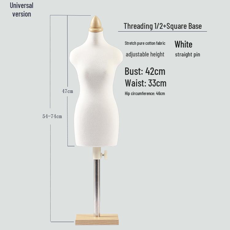 Mini Female Draping Mannequin for Student Tailoring
