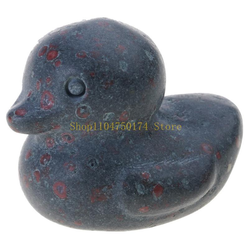 Aventurine Ducks Statues, Miniature Crystal Sculptures for Home Decoration and Duck Collectors top sale