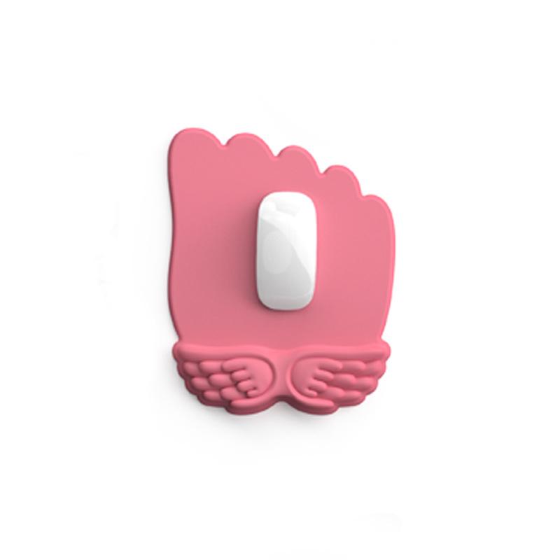 Silikon-Memory-Schaum-Handgelenkauflage für Maus und Tastatur mit Handyhalter