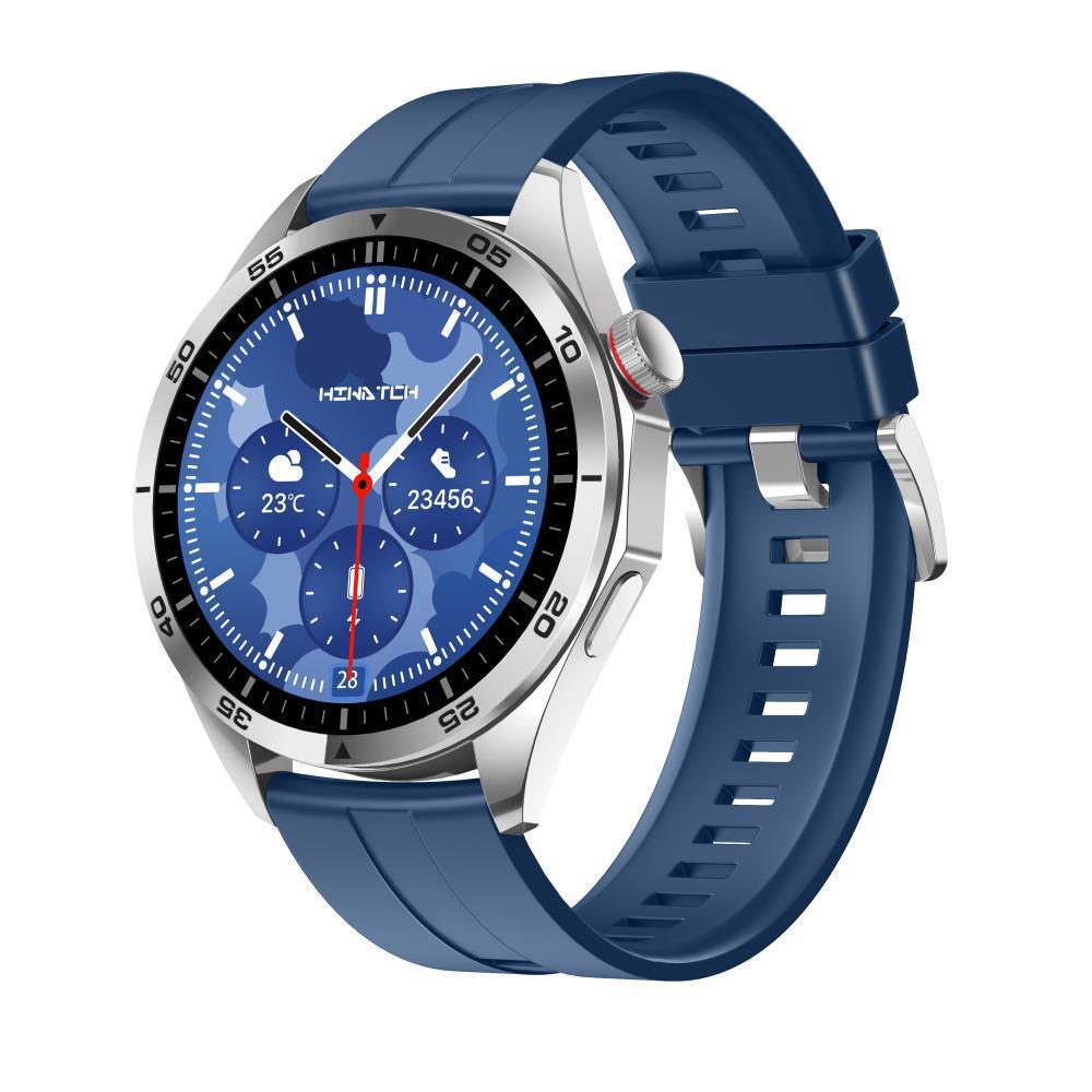 Silicone Strap Watch GT34 Max Smart Watches Men HD Screen Waterproof Watches Blood Oxygen Smartwatch