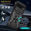 For Google Pixel 8 Pro Armor Series Kickstand Phone Case Slide Camera Protection PC+TPU Cover
