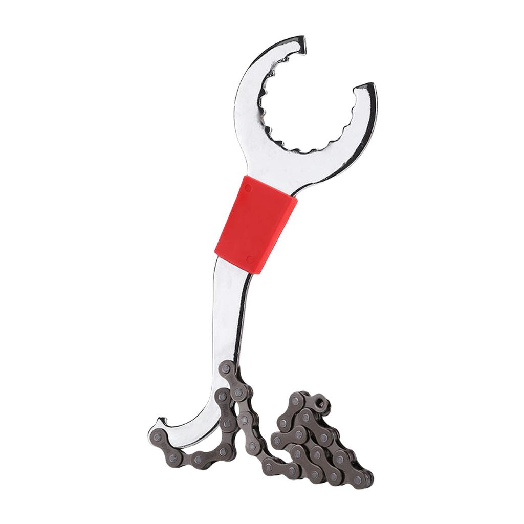Road Bike Repair Tool Kits with Flywheel Remover Wrenches Chain Breaker Cycling Multitool Bicycles Maintenance Tool