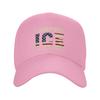 I Support ICE Immigration and Customs EnforceUnisext Vintage Baseball Cap Streetwear Hip Hop Hats Summer Tennis Skate Baseball Caps