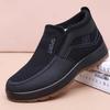 Men's Non-slip Pure Wool Cotton Boots - Warm Winter Shoes for Middle-Aged and Elderly Fathers