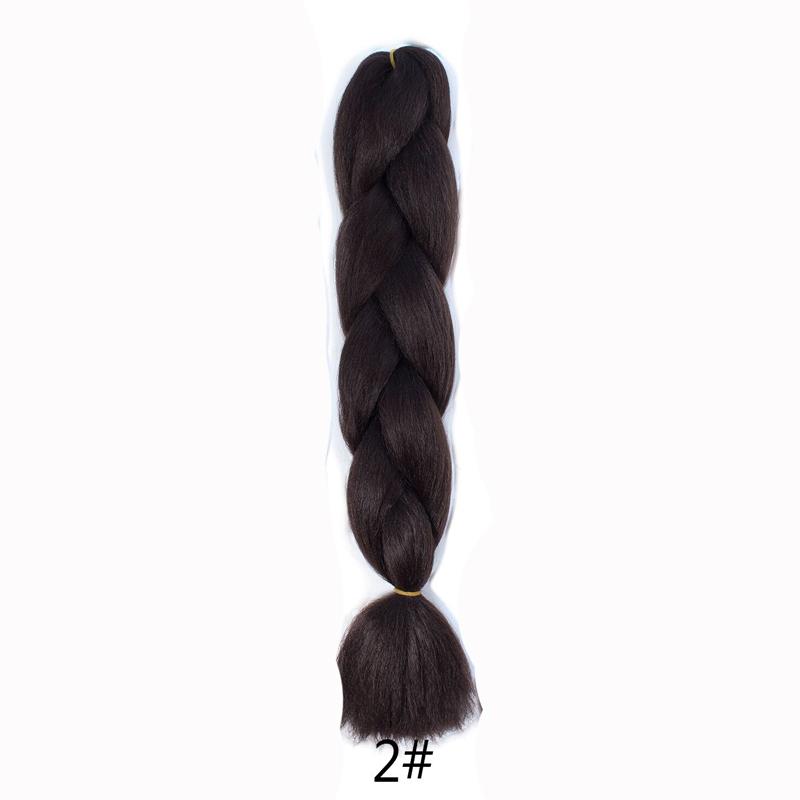

Jumbo Braid Длинные косы Волосы DIY Прически для плетения Креативность Шиньон Плетение волос Натуральный черный красный розовый цвет