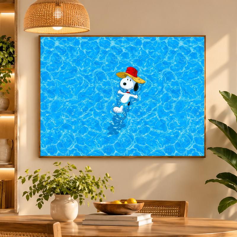 5D Diamond Painting Snoopy Peanuts DIY Full Drill Diamond Art Kit Home Decoration