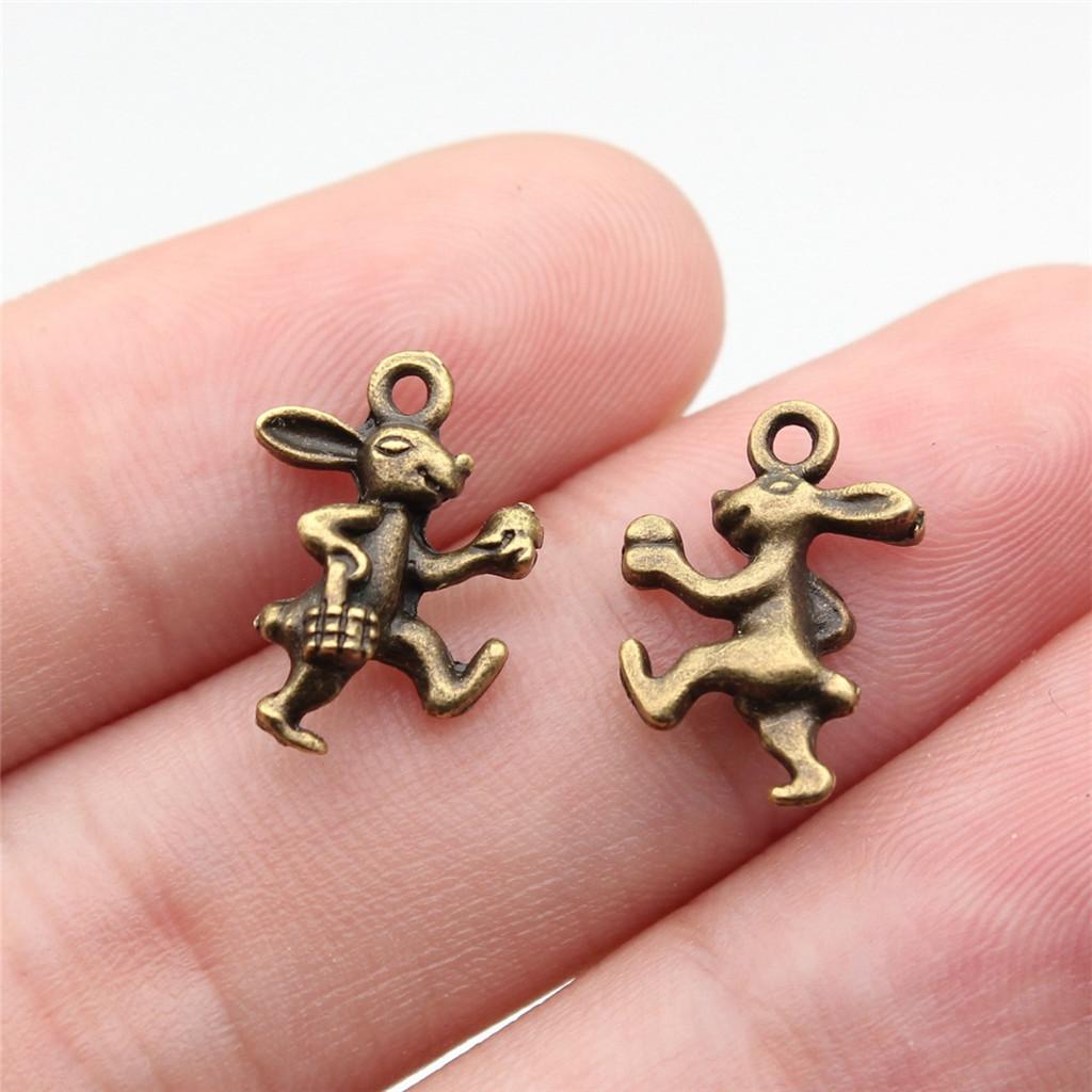 Charms Pig Sheep Cow Rabbit Pendants Wedding Jewelry Findings QC099