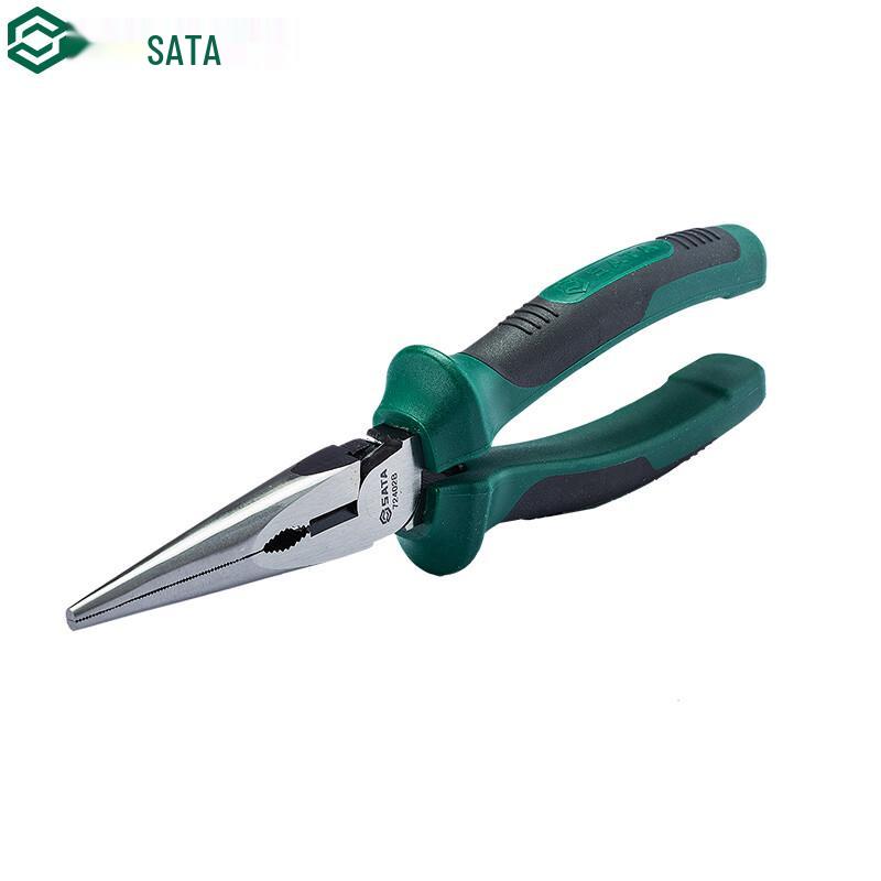 SATA 8-inch Effort-Saving Long Nose Pliers
