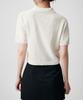 MUSINSA STANDARD WOMAN Women'S Linen Blend Textured Knitted Polo Shirt [Ivory]