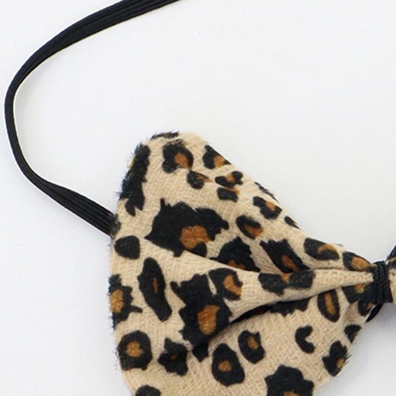 Animal Pattern Ears Headpiece With Soft Fabric Roleplay Costume Hairband For Cosplay Event And Themed Parties