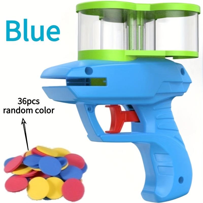 New 3-hole Shooting Toy - Interactive Launcher with 3 Magazines, Suitable for Christmas and New Year Prank Toys- Group Game Gift