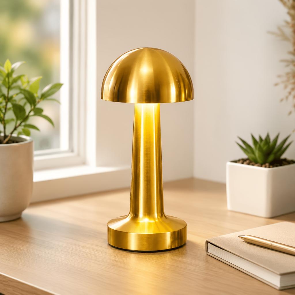 Rechargeable Touch Table Lamp Portable LED Night Light for Bedroom Bar Camping Home Decor Night Light