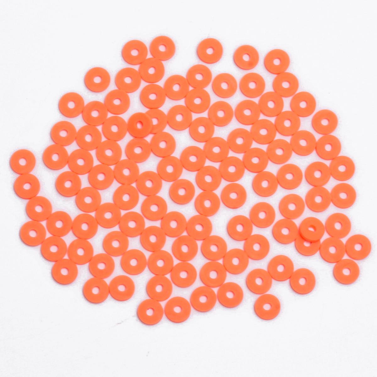 

Прокладка 6 мм соответствующего цвета 200 шт. Материалы «сделай сам» Плоская полимерная глина Браслет Сплошной цвет для брелков Ручная работа Свободные бусины Брелки Круглые