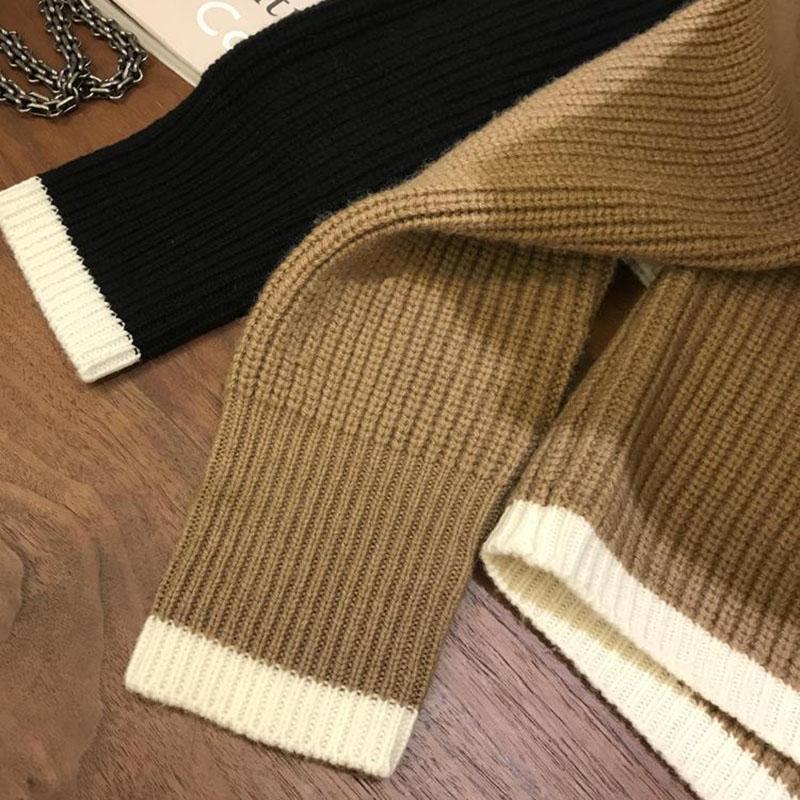 Large Size Sweaters Coat Cardigan for Women Autumn Winter Large Size Vintage Loose Long Sleeve Knit Cardigan Hooded Sweaters Top